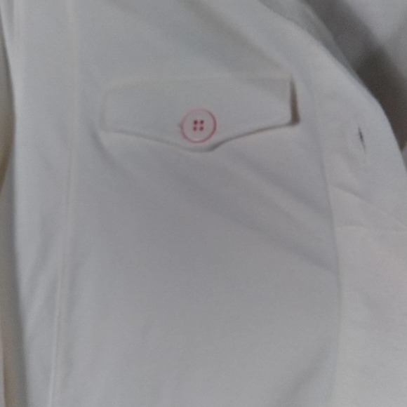 Nike Golf Bay Hill White Button Front Jacket Top - Picture 3 of 15